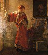Joseph Decamp The Window Blind oil painting reproduction